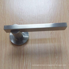 Solid Type Stainless Steel Material Wooden Door Lever Handle